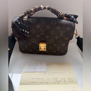 Louis Vuitton Brown Monogram Handbag
